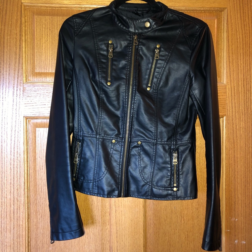 lulus leather jacket - Picture 4 of 7